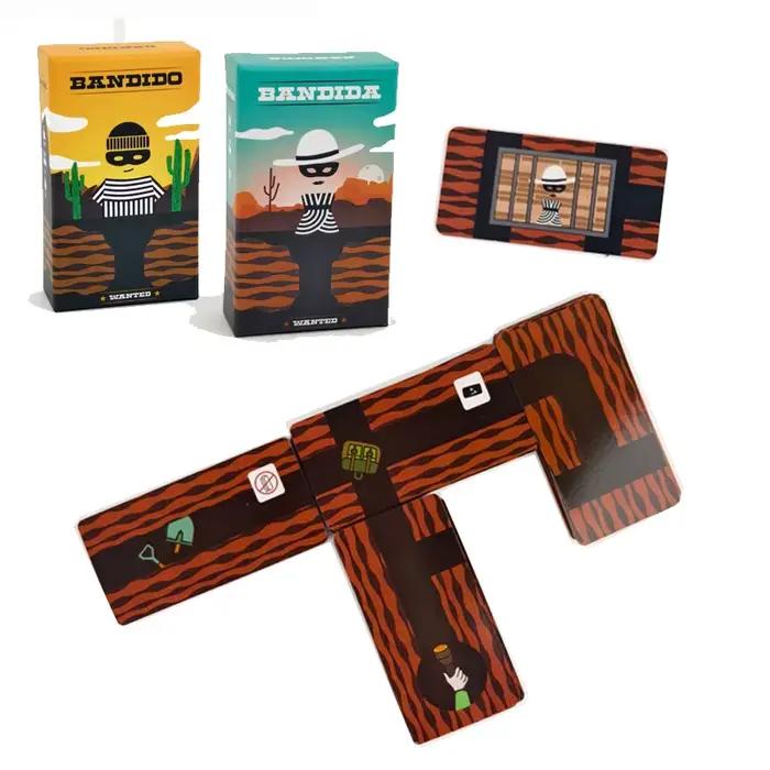 Jeu de Société Bandido Bandida Coopératif Avec Cartes Professionnelles et Sportives Pour Famille et Amis Occasions Spéciales