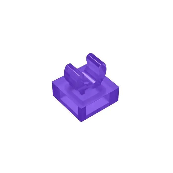 Gobricks GDS-818 carrelage spécial 1x1 avec Clip avec bords arrondis compatible avec lego 15712 2555 bricolage de constr