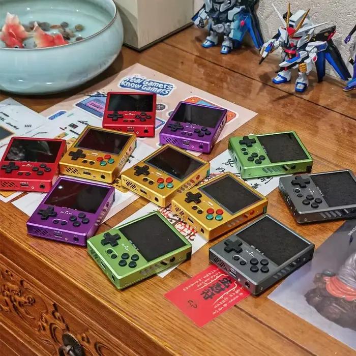 Console de jeu portable GKD Pixel 2, jeu d'arcade rétro nostalgique, corps entièrement en métal, alliage d'aluminium CNC, cadeau d'anniversaire
