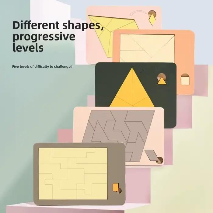 Puzzle Triangle de forme irrégulière