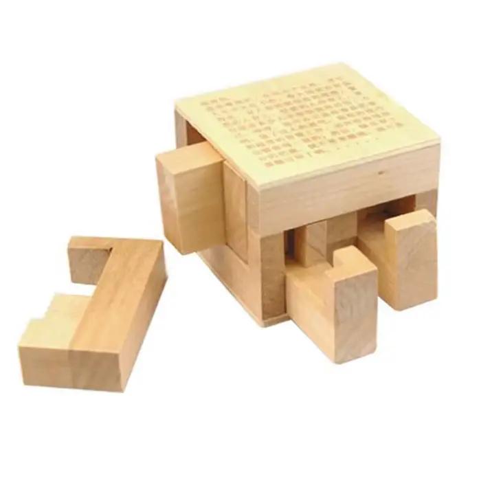 Puzzle 3D à déverrouillage créatif