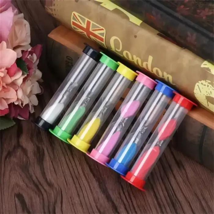 Ensemble de 6 sabliers colorés