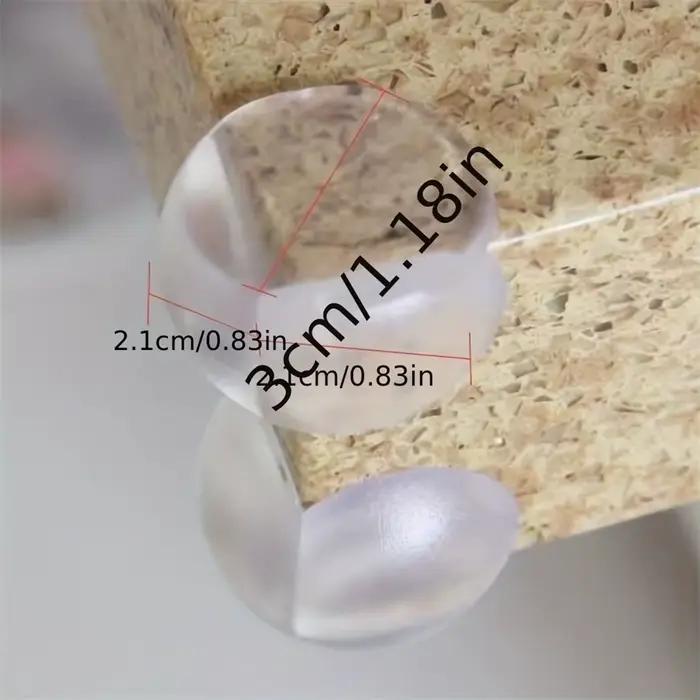 4/10/16 pièces bébé sécurité coin Silicone protecteur Table doux Transparent enfants Anti Collision