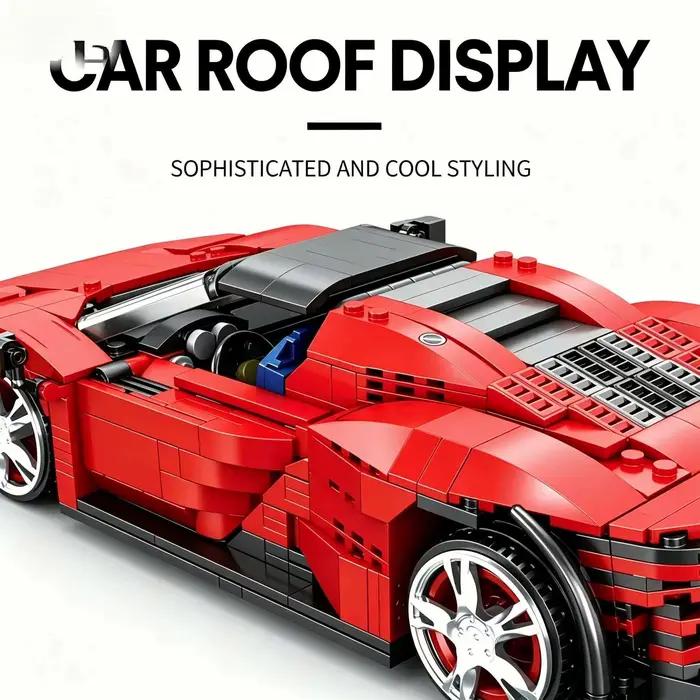 Blocs de construction de super voitures de sport