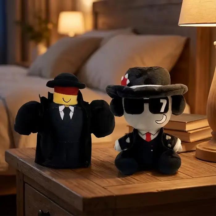 Peluche Hot Game Forsaken Azure, jouet en peluche de film d'animation, cadeau pour enfants et fans, pour les passionnés de jeux