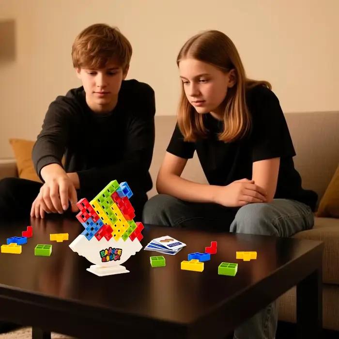 Jeu d'empilage amusant pour enfants et adultes