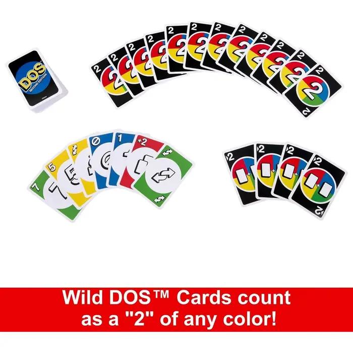 Nouveau jeu de cartes UNO DOS de Mattel 2026