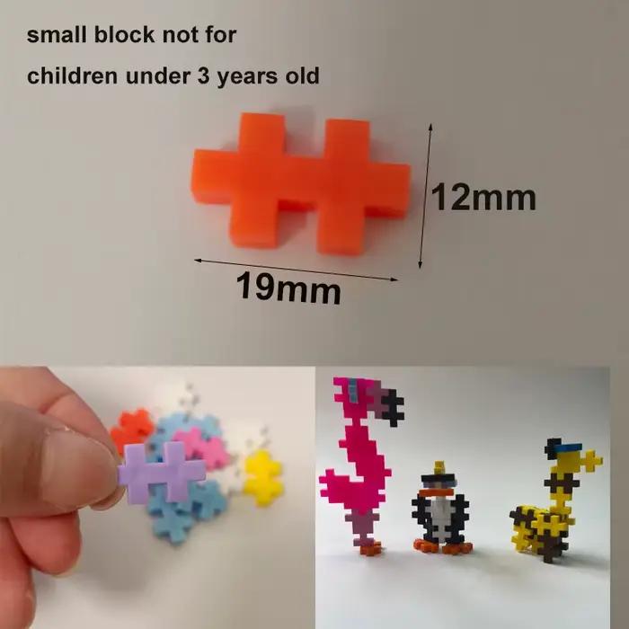 Blocs de construction créatifs Plus Plus, ensembles en vrac, briques classiques de ville, jouets éducatifs pour enfants, bricolage