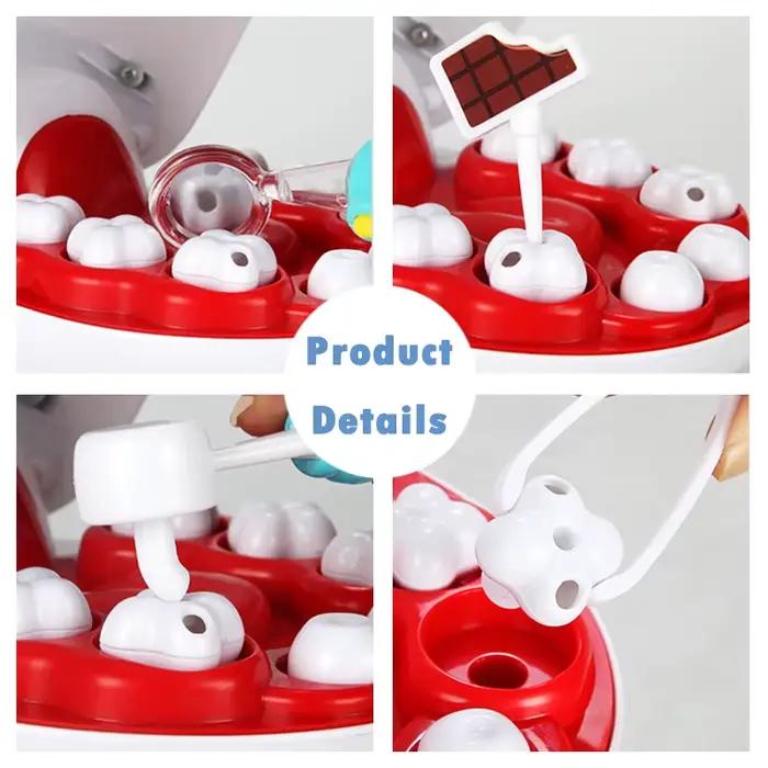 Jouet de dentiste pour animaux de compagnie, jeu de Simulation, jouets éducatifs pour enfants, Simulation de médecine, Extraction des dents, modèle de dents, cadeaux pour enfants