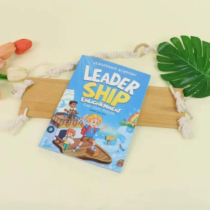 Cahier d'exercices de leadership en forme de bande dessinée |   Améliorer la communication et le sentiment de responsabilité |   Formuler une leadership exceptionnelle