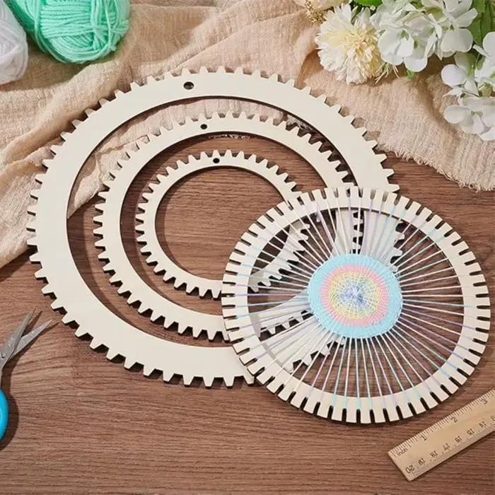 Kit de métier à tisser en bois polyvalent