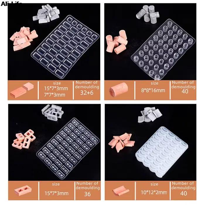 Mini Brique de Construction en Silicone pour Table de Sable