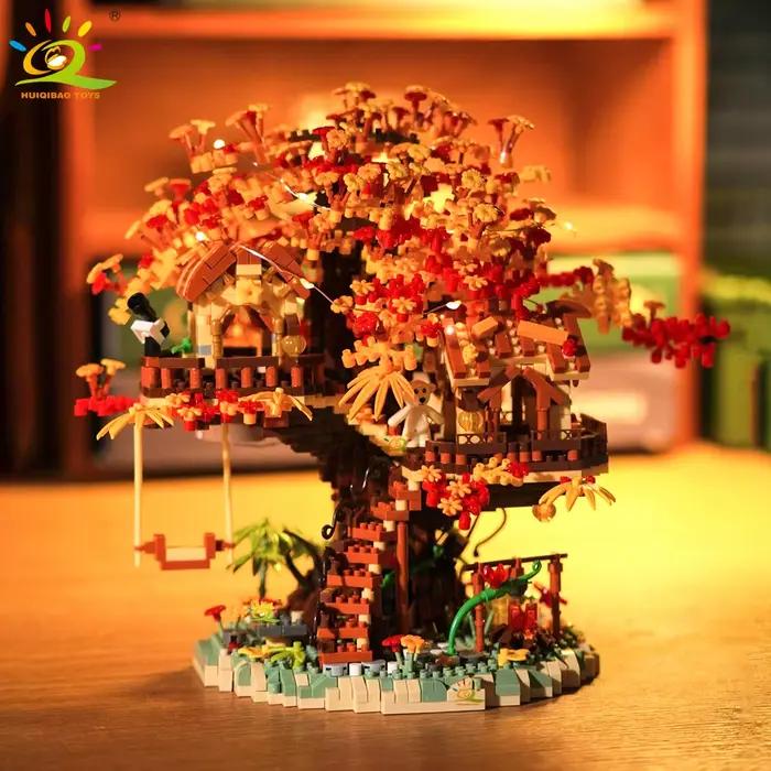 HUIQIBAO MOC-Cabane dans les arbres pour enfants