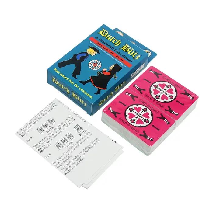 Dutch Blitz Le jeu de cartes original Fast Paced contient 160