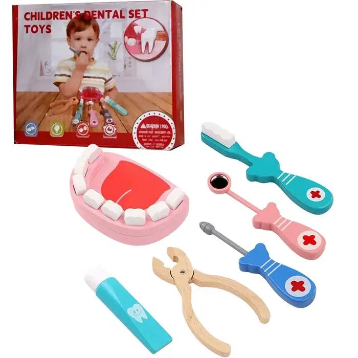 Jeu de simulation de dentiste : kit de soins dentaires