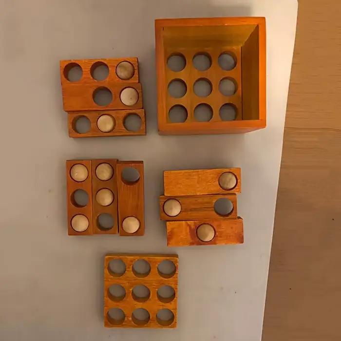 Puzzle casse-tête en bois difficile pour enfants