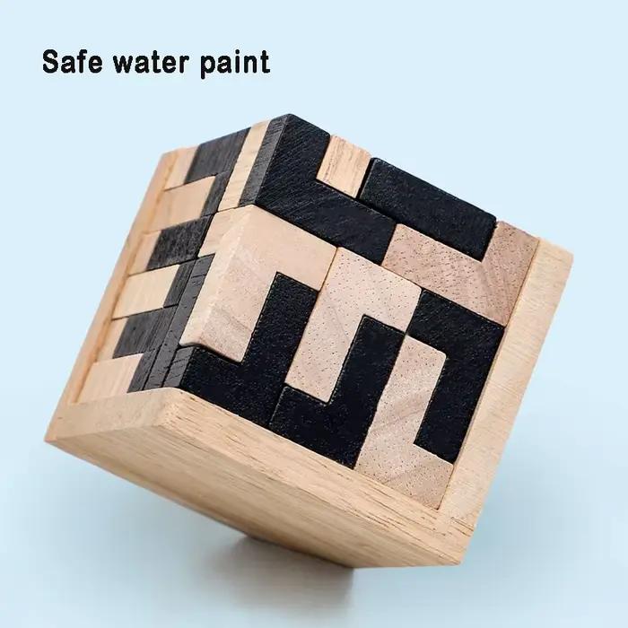 Puzzle Cube 3D Luban entrelacé