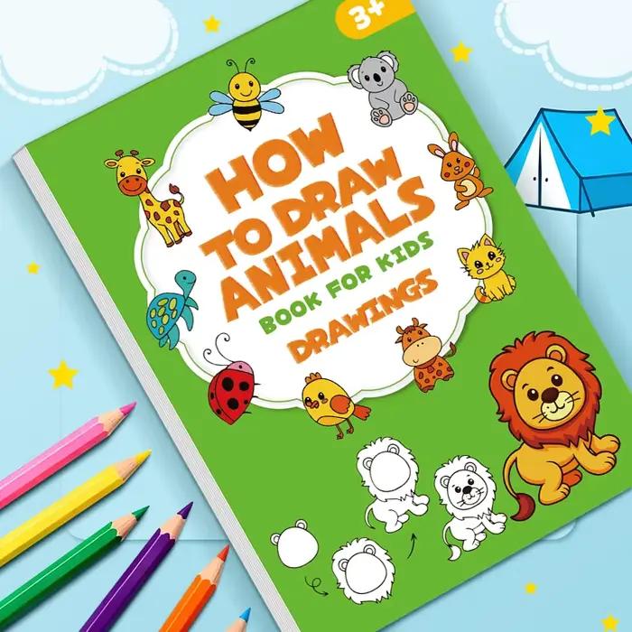 Livre d'activités interactif à 96 thèmes d'animaux