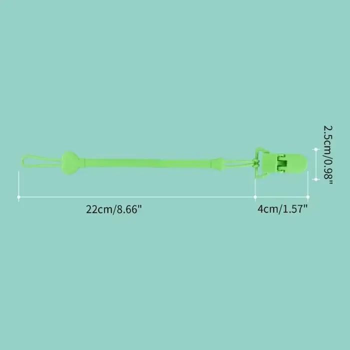 Attache-tétine en silicone JOFastened pour bébé, clip de dentition, support de tétine, accessoire pour nourrisson occasions spéciales sécurité alimentaire développement bucco-dentaire