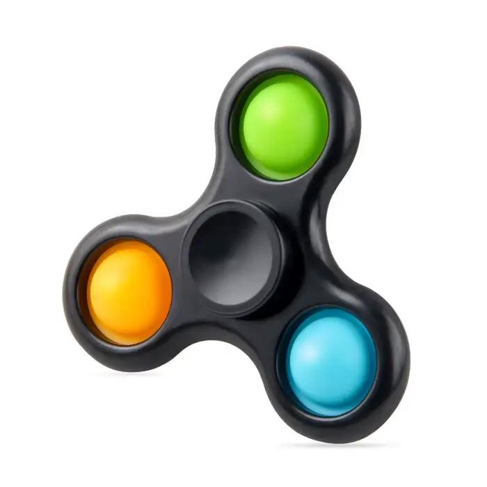 Nouveau Fidget Spinner jouets main doigt multicolore Spnining haut soulagement du Stress décompression adultes jouet