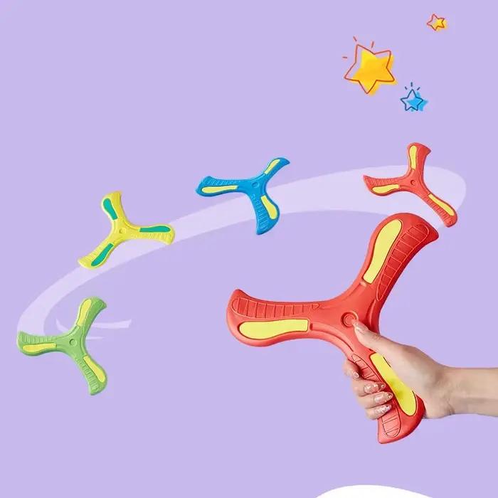 Boomerang – croix à trois feuilles douce pour enfants