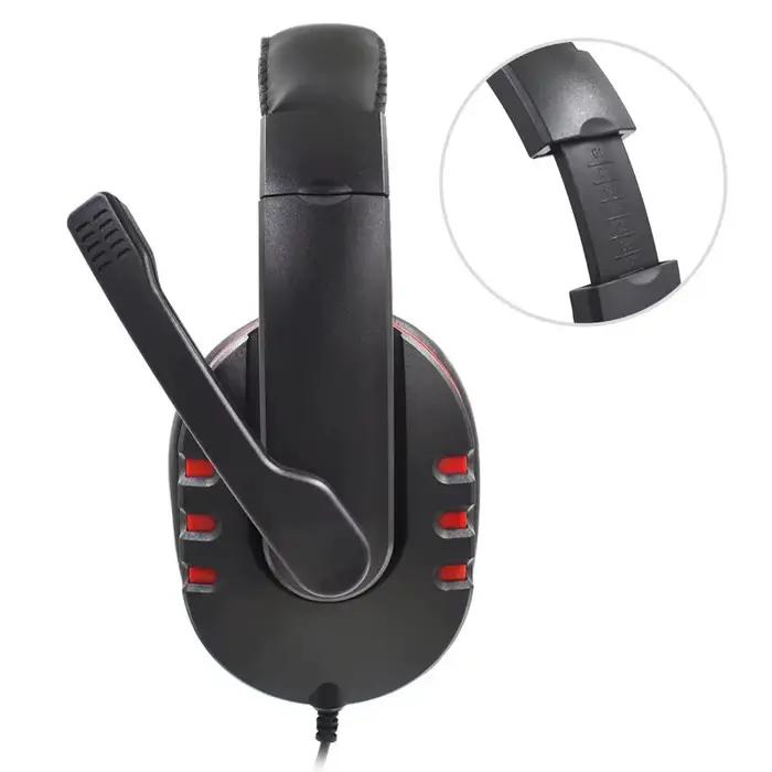 Casque filaire de jeu avec microphone, écouteurs de musique pour PS4, Play Station 4, jeux, PC, demandes d'ordinateur, 3.5mm