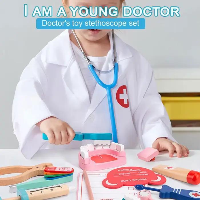 Jeu de simulation de dentiste : kit de soins dentaires