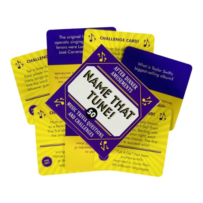 Jeu de cartes de vérité ou de dés de taille mini