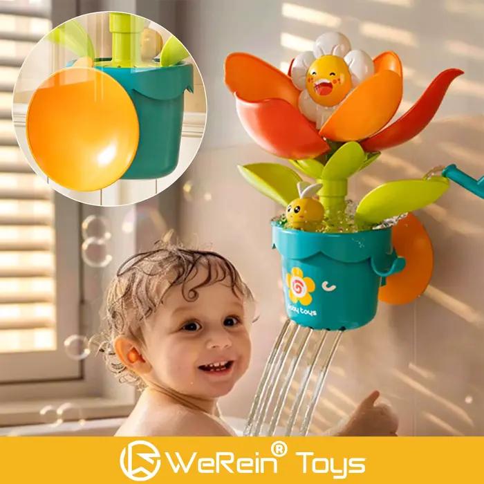 Jouet de bain à ventouse Tournesol