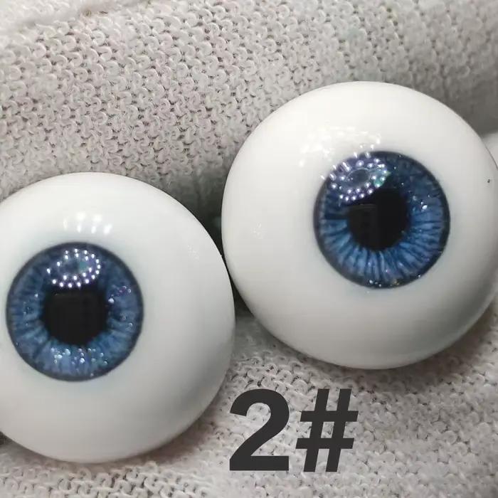 1 paire d'yeux de poupée en résine 10/12/14/16/18mm