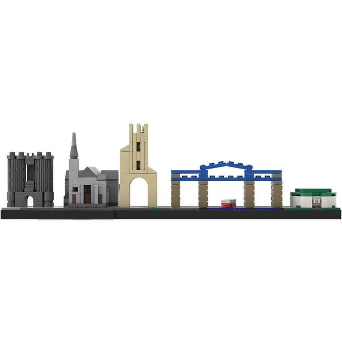 Ensembles de Blocs de Construction Thème Architecture Urbaine et Horizonts de Ville : Pays d'Irlande (Drogheda