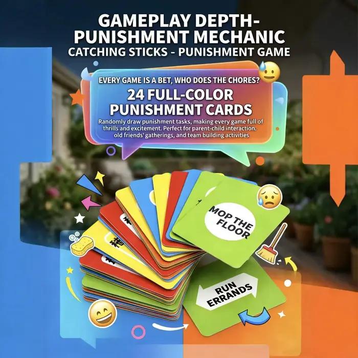Jeu de défi pour 2 joueurs : Bâtonnets tombants pour entraîner la capacité de réaction