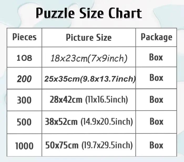 Puzzle Pokemon Pikachu 108/200/300/500/1000 pièces