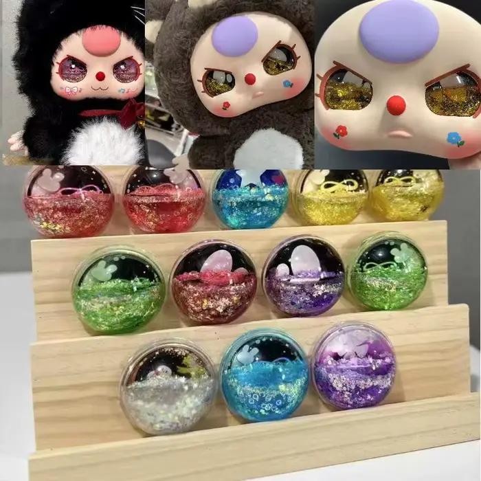 En stock, yeux de remplacement exquis de haute qualité pour poupée