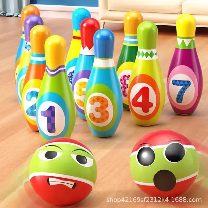 Ensemble de jeu de bowling éducatif pour tout-petits