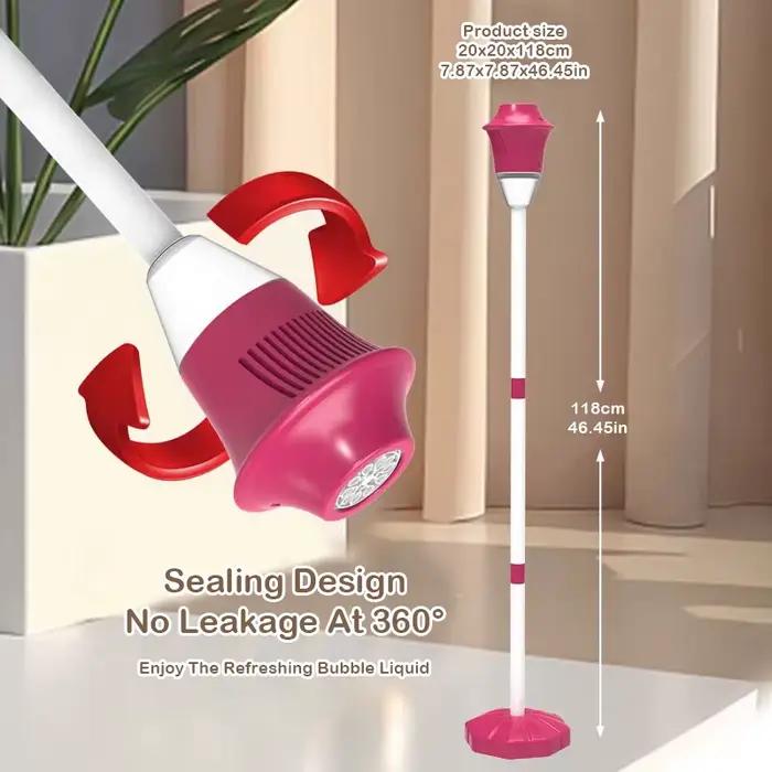 Machine à bulles de lampadaire entièrement automatique