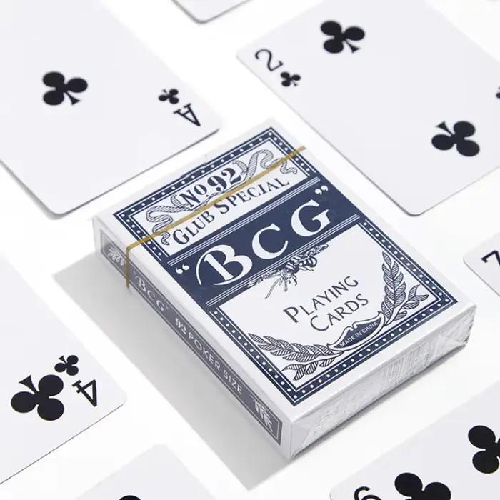 Casino Poker carte à jouer magique 52 + 2 Joker Deck cartes