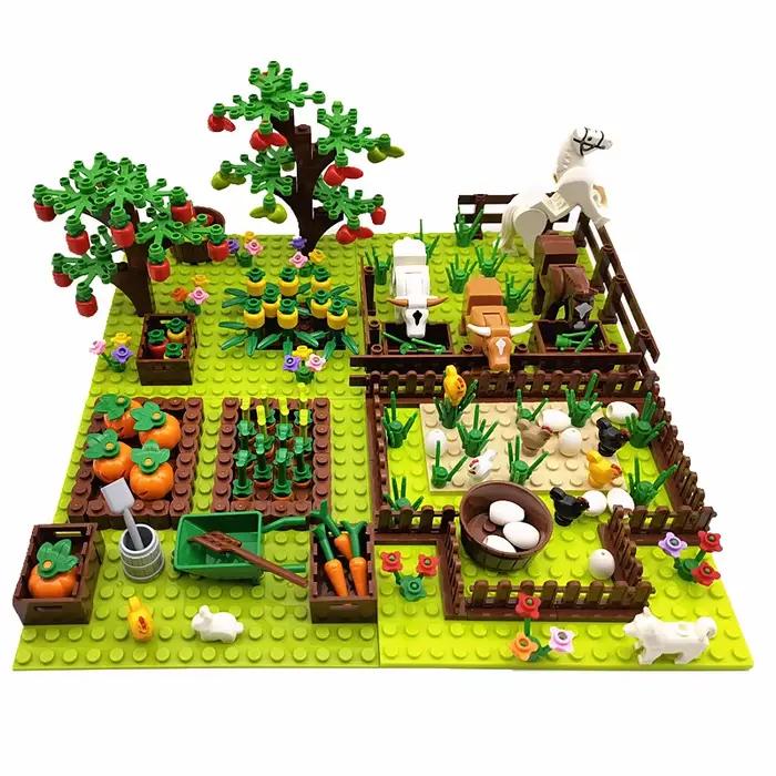 MOC – blocs de construction d'animaux de ferme