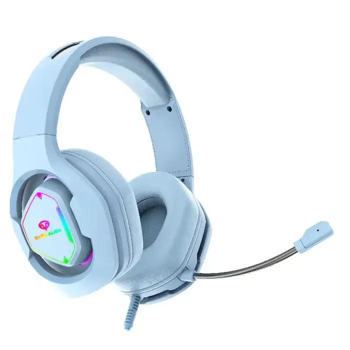 EKSA-Casque de jeu pour PC, PS4, PS5, E1000, 7.1 Surround RGB, casque filaire USB Gamer avec micro antibruit