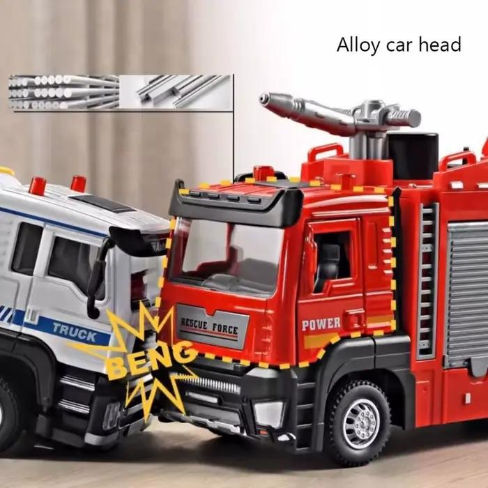 Modèle de camion de pompier à l'échelle 1:32