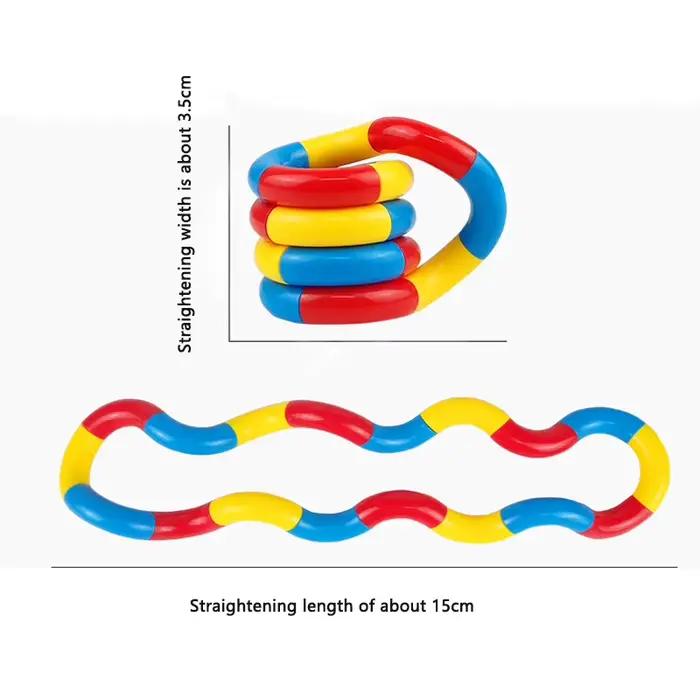 Jouet Fidget Créatif à Torsion 1/3/5 Pièces