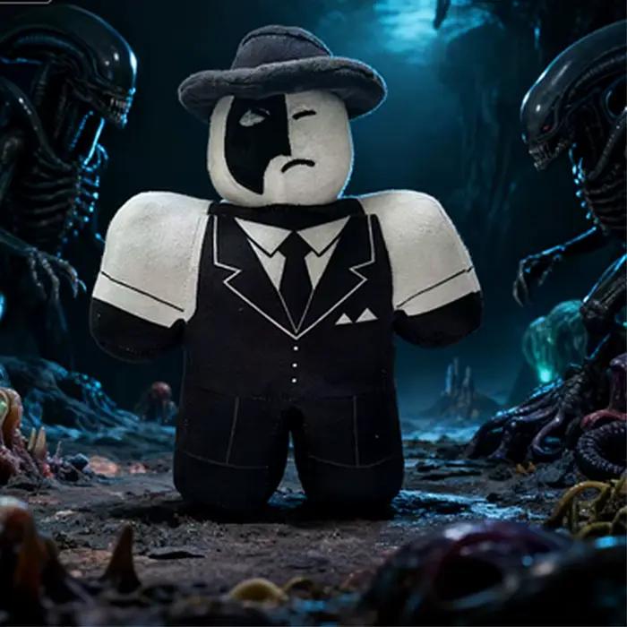 Peluche Hot Game Forsaken Azure, jouet en peluche de film d'animation, cadeau pour enfants et fans, pour les passionnés de jeux