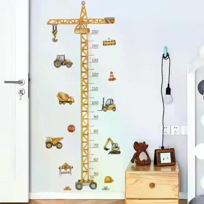 Autocollant mural de croissance pour enfants