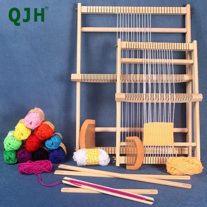 Métier à tisser multi-artisanat en bois QJH 19