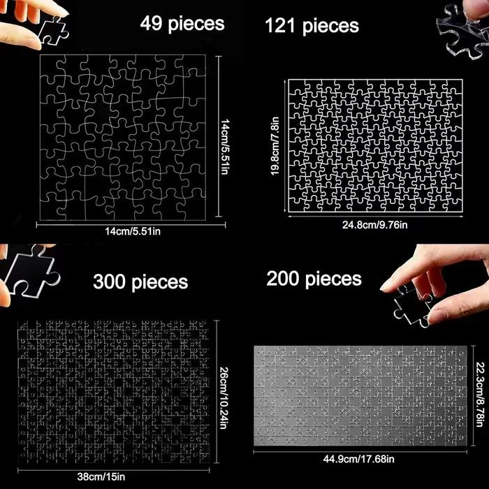 Puzzle en EVA unique et amusant avec pièces fausses pour enfants 3-6 ans et adultes, occasions spéciales et moments de loisirs familiaux