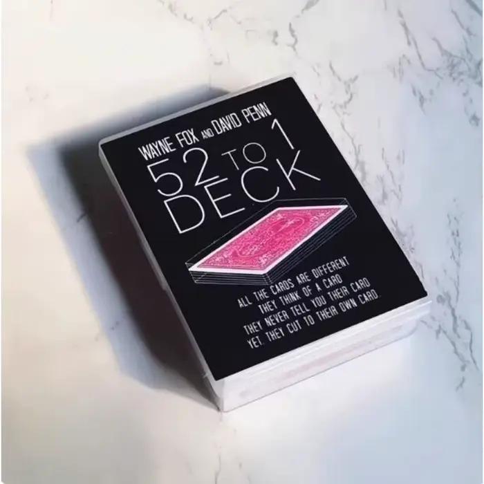 Le jeu de 52 à 1 (Gimmicks et Instructions en ligne) de Wayne Fox et David Penn
