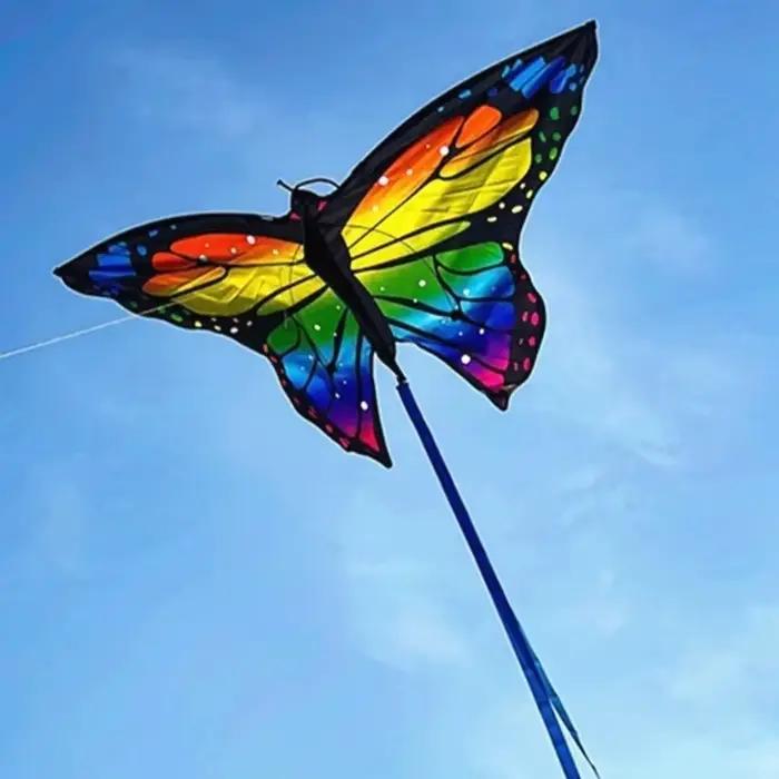 Cerf-volant papillon coloré