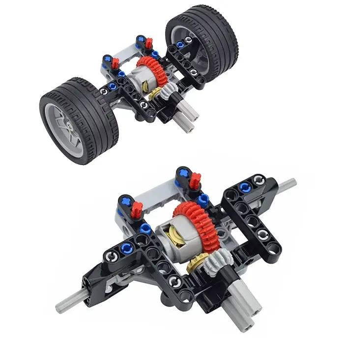 Technologie MOC pour assembler des voitures compatibles avec le style Lego