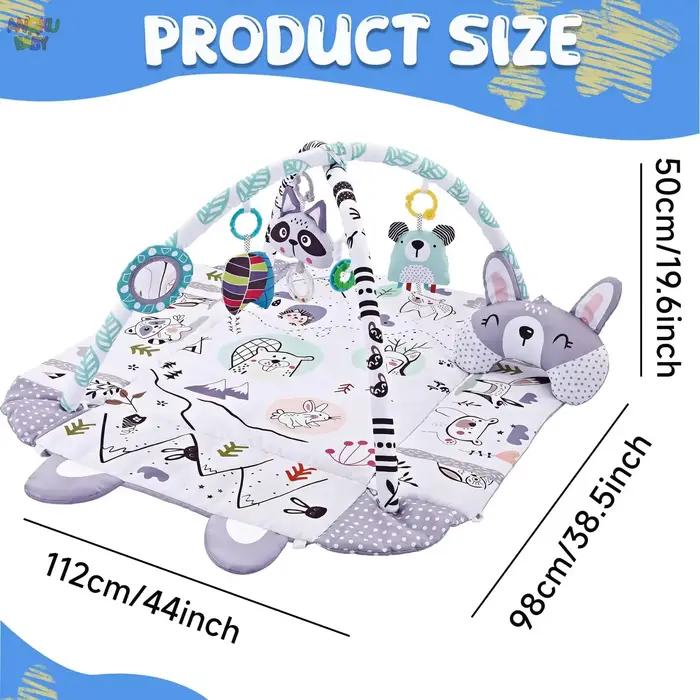 Tapis d'éveil 4 en 1 pour bébé