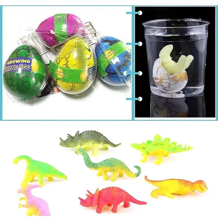 Oeufs de dinosaure à couver dans l'eau